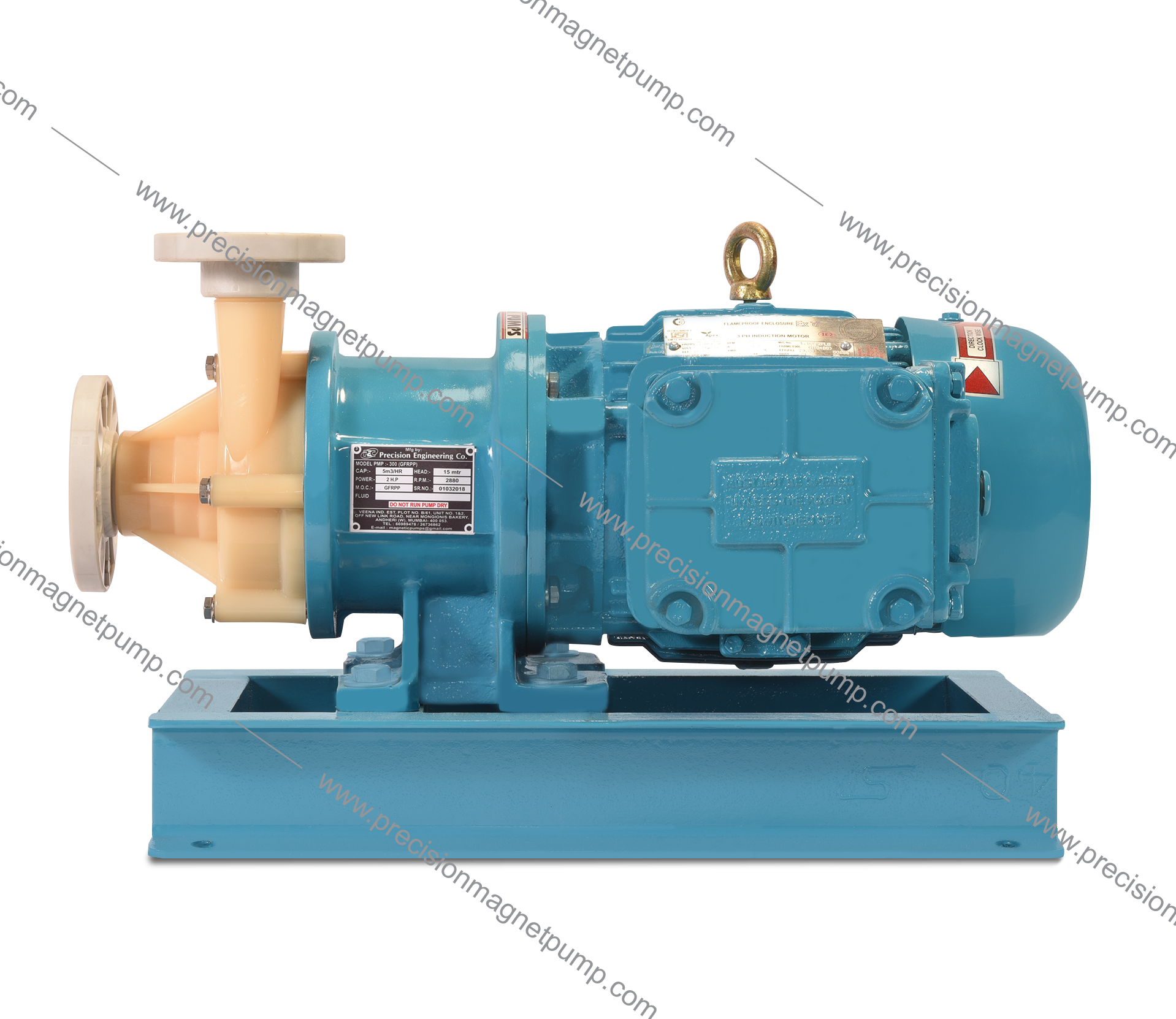 Magnetic Pump PMP-300-PVDF 